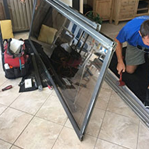 sliding glass door frame repair University Park